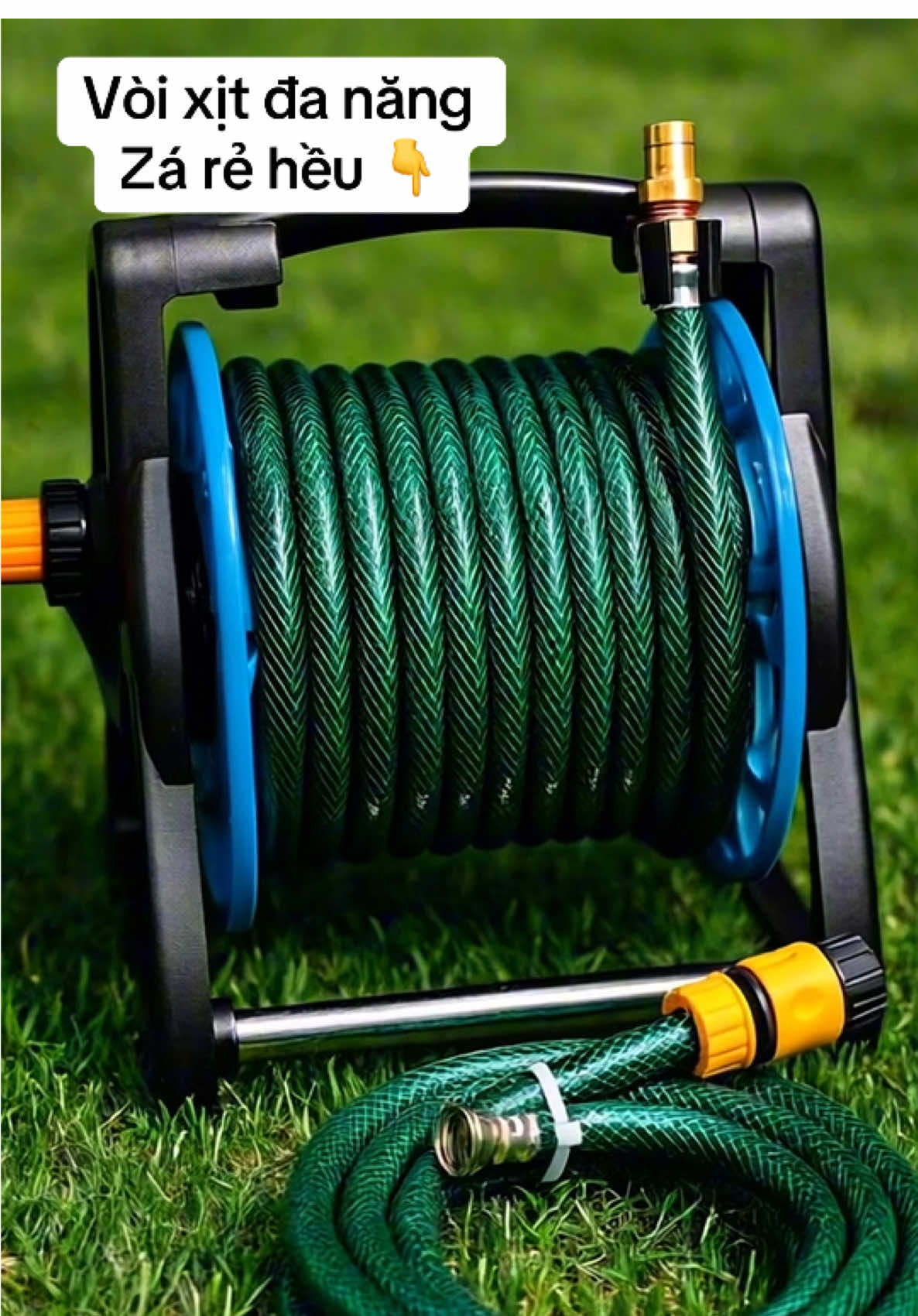 Bộ RULO Kèm Dây 17LY Vòi Xịt tăng áo đa năng rửa xe,tưới cây... vô cùng tiện lợi#bovoixittangap #dodungtienich #viral #xuhuong #thinhhanh 