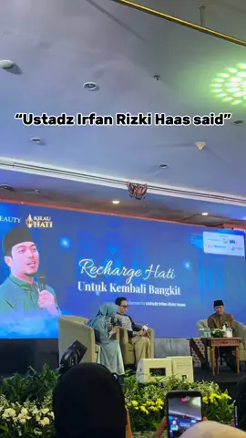 Recharge hati 🔋 #msglow #ustadzirfanrizkihaas #CapCut #fyp 