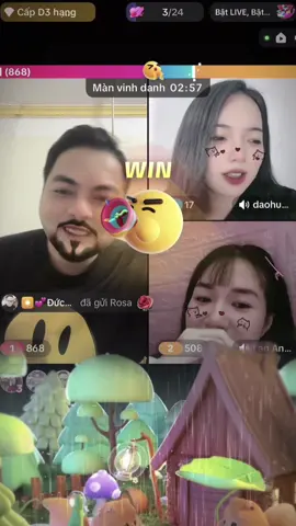 Cảm ơn anh @꧁༺𝕄𝕚𝕟𝕙 𝕋𝕣í༻꧂  vì những món quà trong trận pk này——> Như nào nhỉ 3 bé @daohuyewn @Lan Anhh ❤️ @婴儿 Quỳnh 🇻🇳🇨🇳💎 