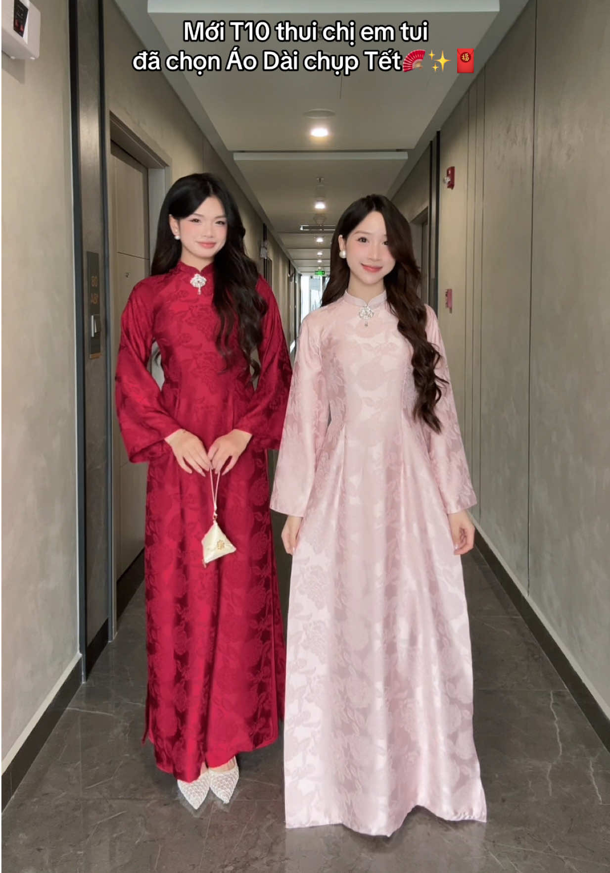 Chị em tui đã chọn được Áo Dài chụp Tết🧧@noc.m68 #aodai #aodaitet #aodaivietnam #aodaitruyenthong #xuhuong 