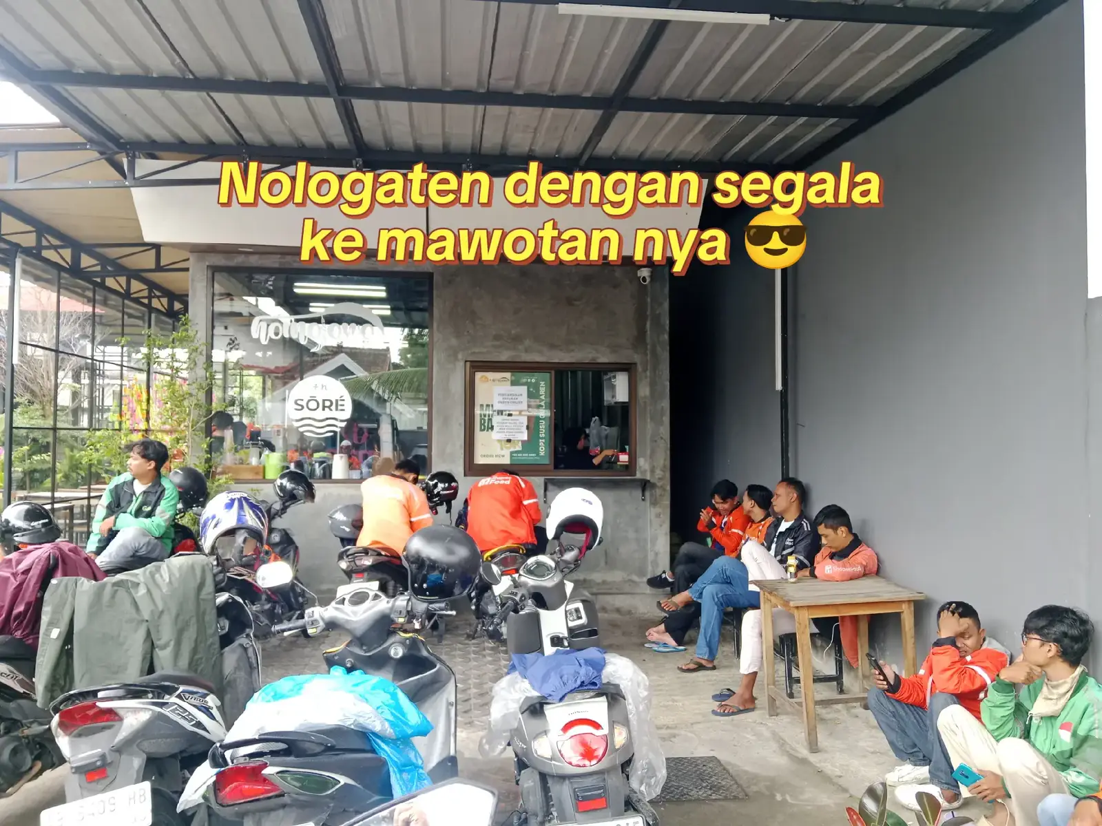 1 jam 7 menit, kurang setia pye driver shopee 😎 #drivershopefood #shopeefoodjogja #nomojowo #nologaten 
