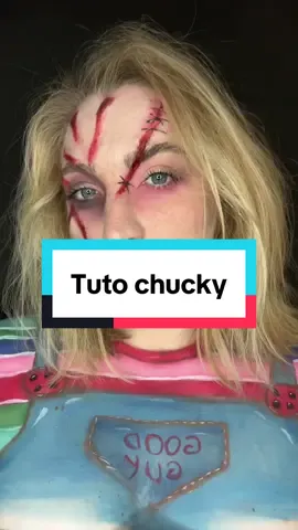 Petit tutorial du makeup Chucky ! Ca te plait ?  #makeup #halloweenmakeup #tutomakeup #tutorialhalloween #chucky 