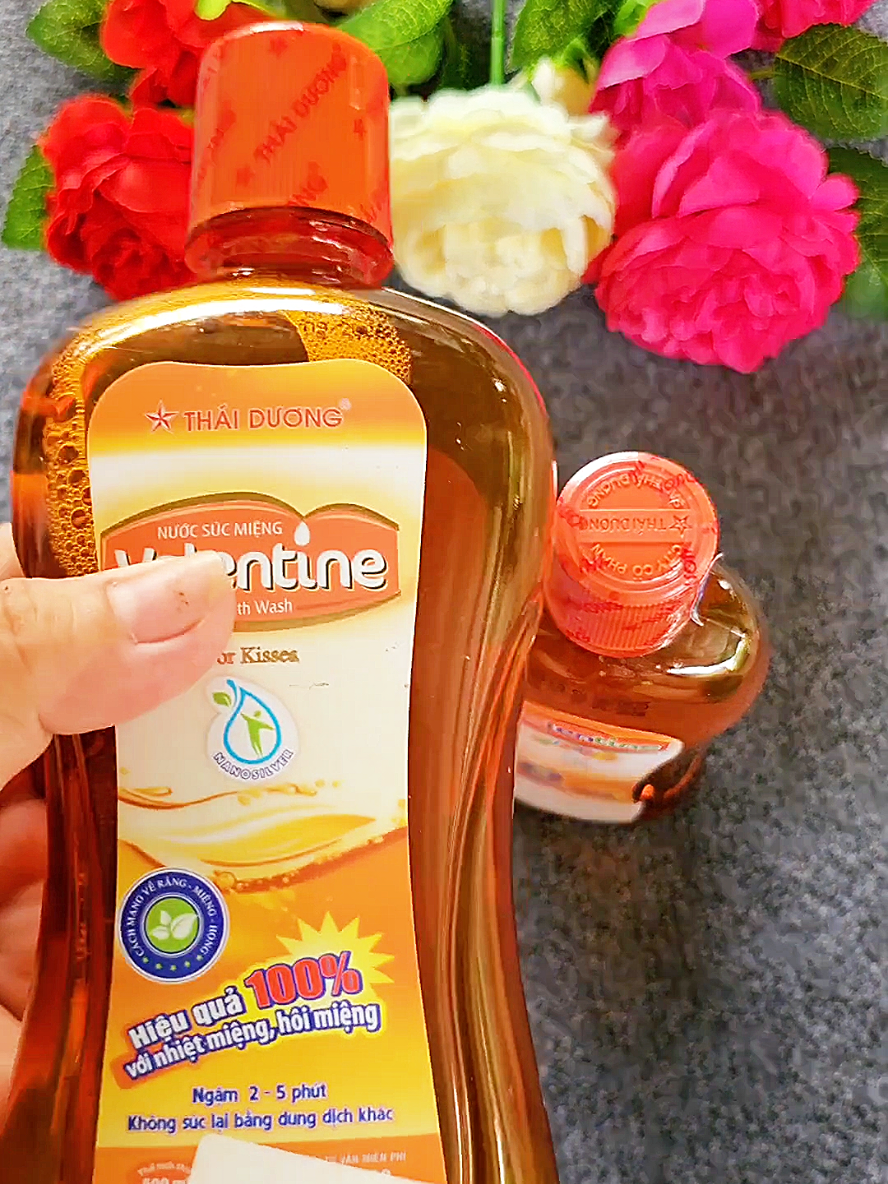 Anh chị nào bị hôi miệng  nhiệt miệng thở có mùi thì kham khảo loại này nha #tiemmetuyet #valentine #nuocsucmieng #xuhuong 