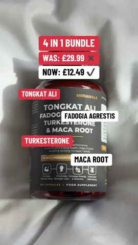 £17.50 off today! #tongkatali #macaroot #fadogiaagrestis #turkesterone #tongkat 