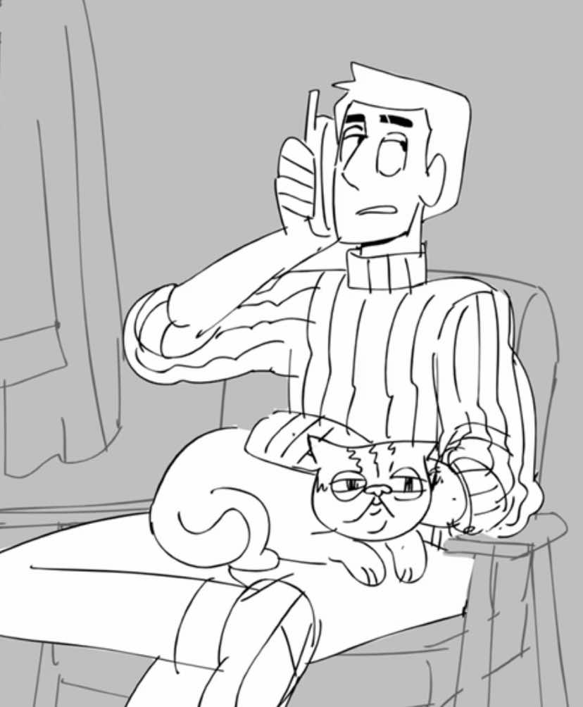 #ninah animatic! My talent is to take a horror game and turn it into a sitcom (altough this one also includes the horrors) #noimnotahuman #animatic #animation 