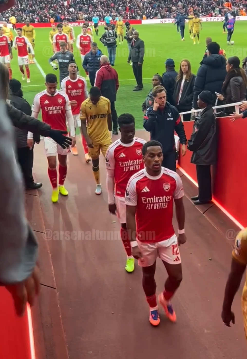 Half time #Arsenal 1 - 0 up against #CrystalPalace #PremierLeague #Eze #Arteta  Top of the league ??? 