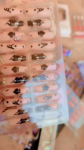 beautiful nails boxes available in kgs #CapCut #order #nails #business #trending 