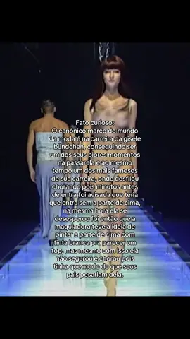 Icônico e triste ao mesmo tempo - #foryou #giselebundchen #runwaymodels #models #ubermodel 