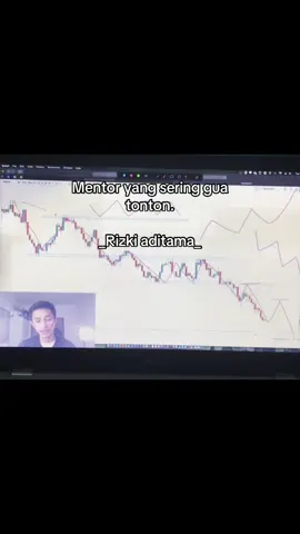 Mentor yang gua tonton tiap hari #rizkiaditama #tradingforex #mentor #analisa #fyp 
