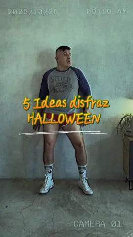 🎃 ¿Sin idea para tu disfraz de Halloween? Aquí van 5 ideas ultra fáciles para hombre !!! Etiqueta a quién crees que necesite estos tips 👻  #halloween #octubre #costume #disfraz #ideasdisfraces      