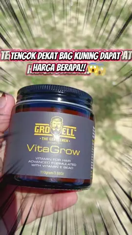 Dapat harga berapa wehh 😱, haritu beli RM59😭 #hairtonic #vitagrow #growell #fyppppppppppppppppppppppp 