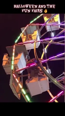 Halloween fun fair excitement and history week #themepark #themeparktiktok #fyp #amusementpark #fairground 