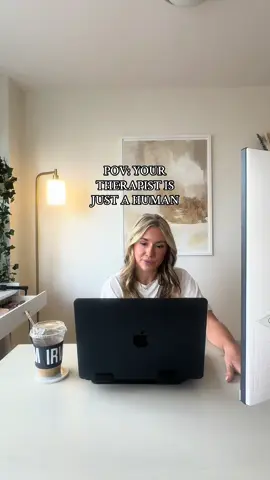 Therapists are HUMANS too. This doesn’t mean we are hypocrites, it means that sometimes we are working on the same stuff alongside you, and sometimes we are totally crushing the mental healthy behaviors and mindsets and getting it right and sometimes we don’t have the best days. One thing is for sure: we’re not judging you because we’ve all been there. #therapistsontiktok #therapytiktok #therapyhumor 