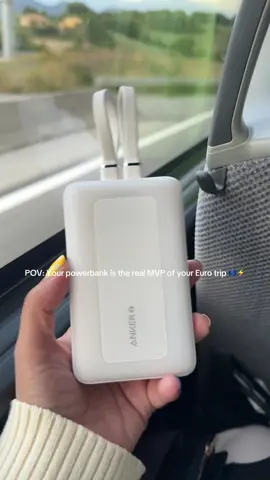 Travel-tested: this Anker Zolo kept me powered the full 14 days of my Europe trip. Its built-in cable, fast charging and reliable durability made it my go-to.@Anker PH @ankerofficial_mall #anker #traveltested #mustbuy #euroessentials #zolo