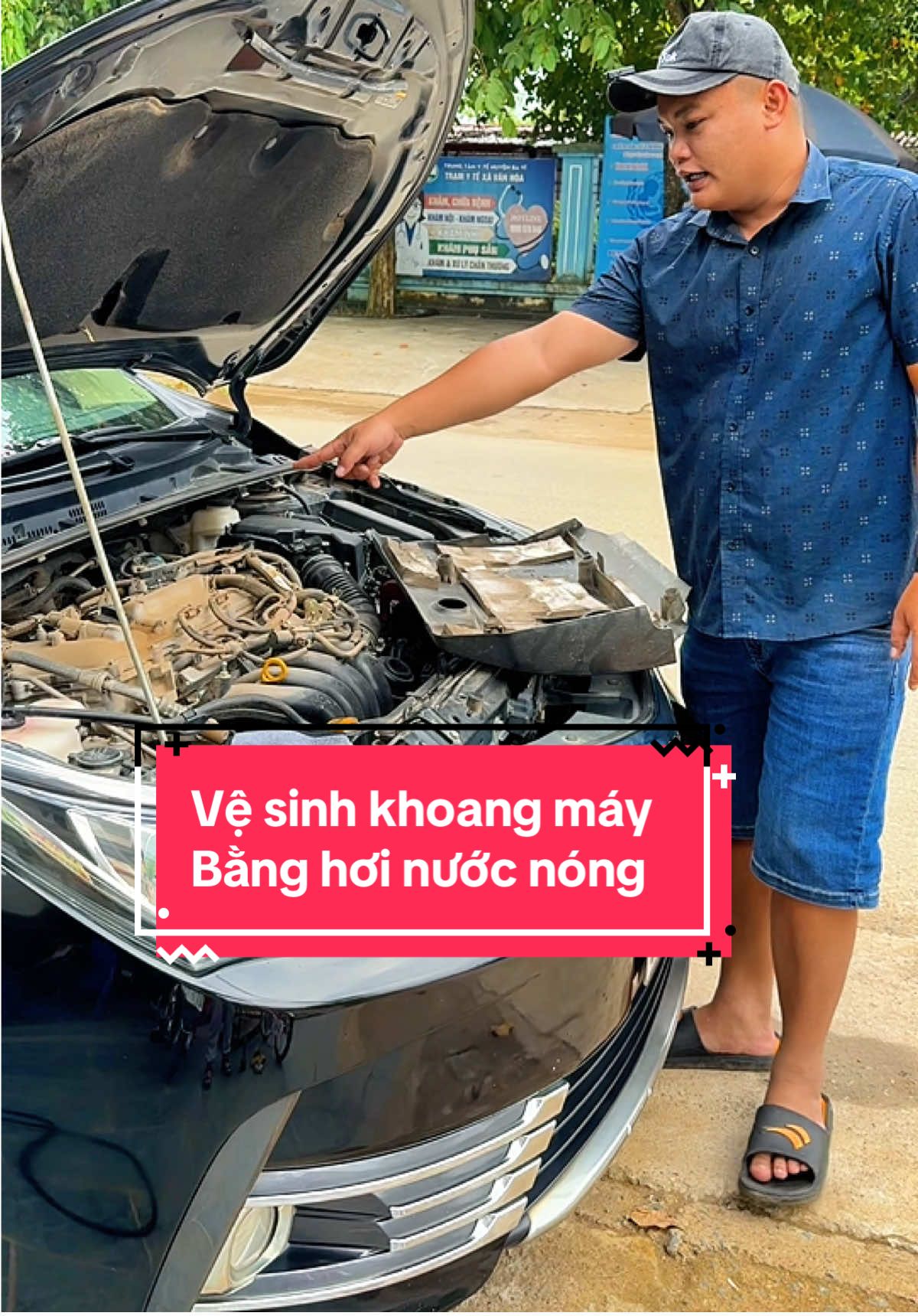 Sạch sẽ, hiệu quả, vệ sinh khoang máy khoang động cơ ô tô bằng hơi nước nóng #v#vesinhkhoangmayv#vesinhkhoangdongcov#vesinhkhoangmayotom#mayvesinhbanghoinuocnong