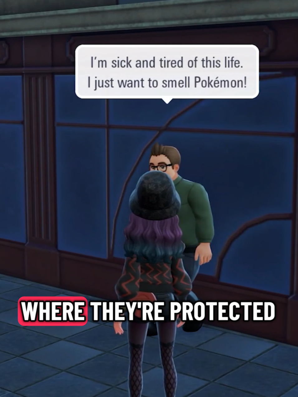 Not helping is the amount of weird NPC's in this game #pokemon #pokemonlegendsza #nintendo #gaming #nintendoswitch 