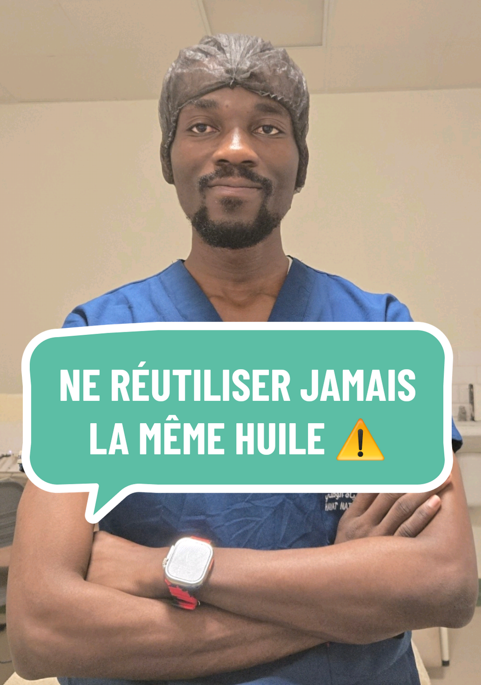 NE RÉUTILISER JAMAIS LA MÊME HUILE POUR LA FRITURES.  #docteurnevylbakala #huile #cuisson #friture #cuisine @DrNevyl_Sante 