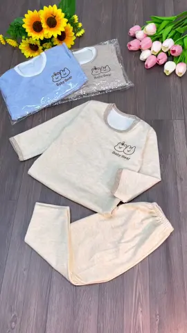 Bộ Len Thỏ THÊU GẤU rất ấm, rất mềm mịn xinh cho bé 👌#xuhuong #bolentho #bolenlongtho #mevabe #viralvideo 