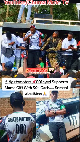 Ngato Motors Supports Mama Gift with 50k #chumamototv #fyp #trendingvideo 