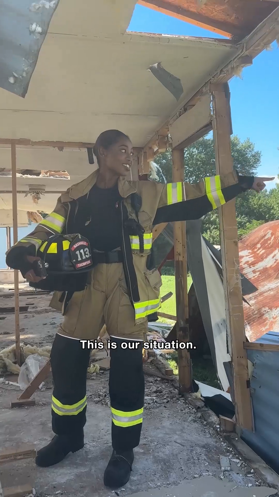 ☺️ This is our disaster. ☺️ It's pretty crazy. ☺️