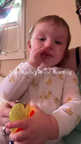 #MissRachel #Baby #MomLife #MomMornings 
