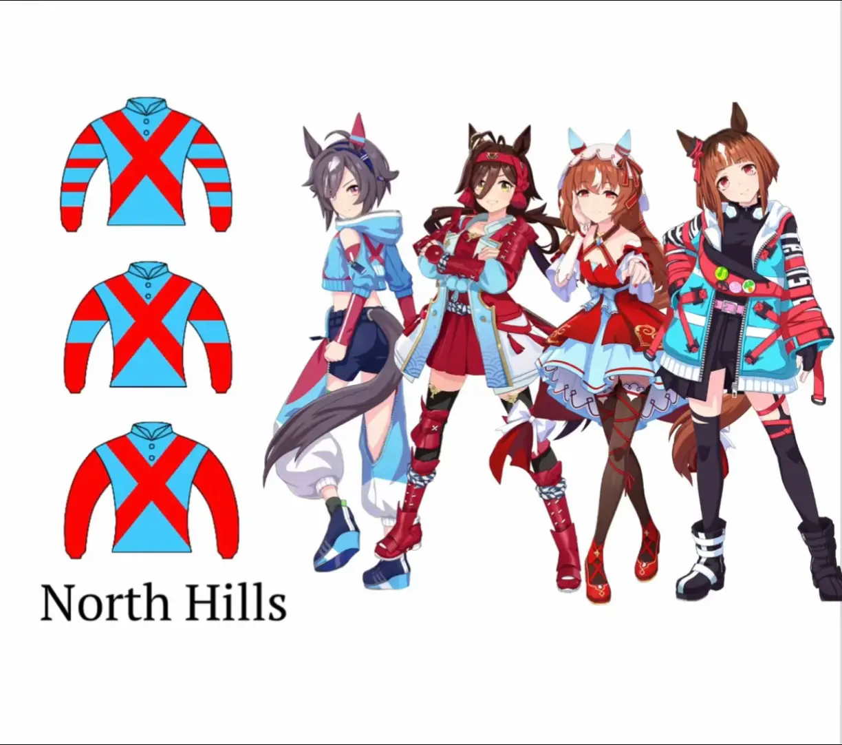 These are the original racewear designs for the Uma Musume characters.   I'm planning to make a Part 2 as well.#umamusume #umamusumeprettyderby 