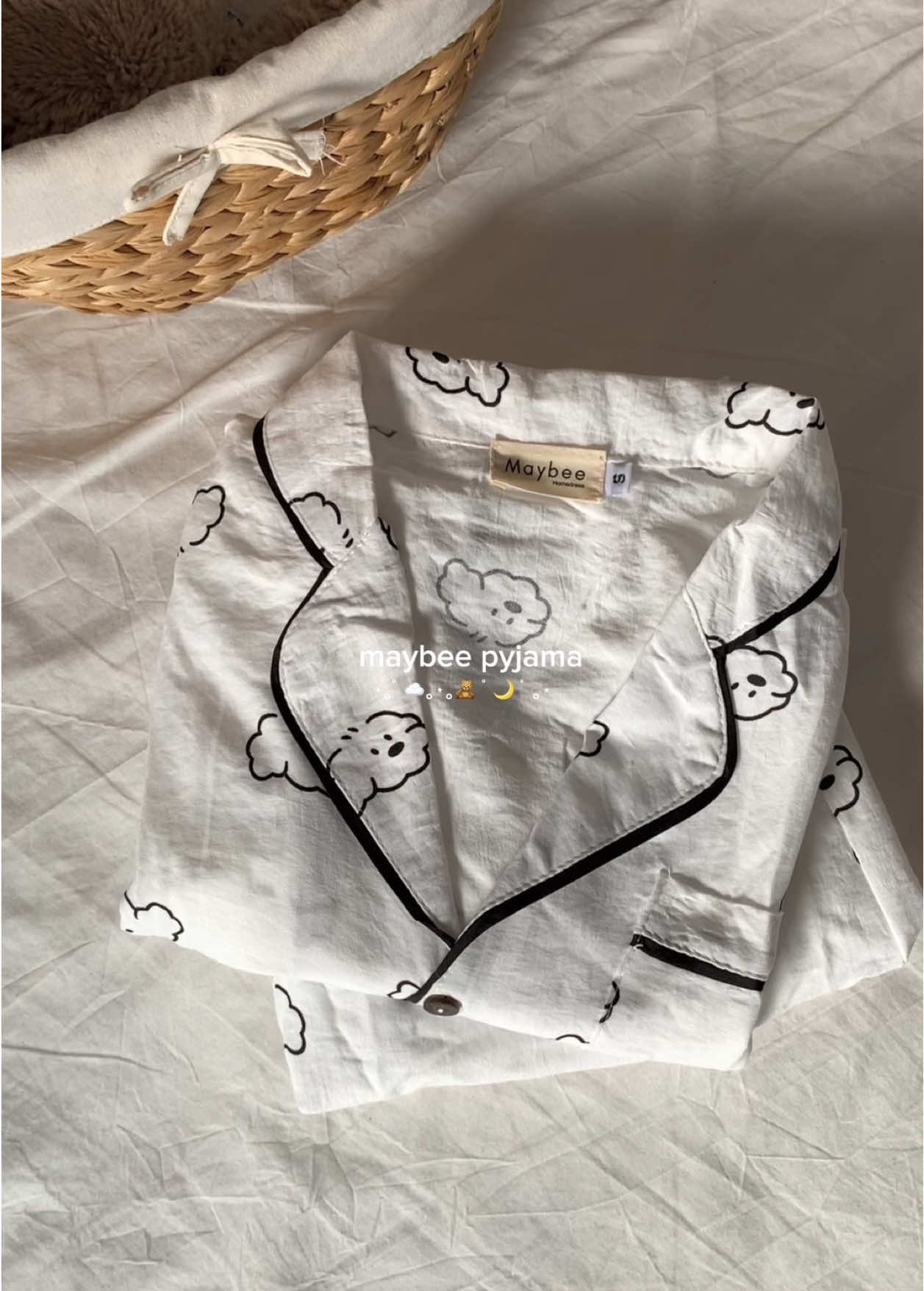 Sắm không biết bao nhiêu bộ nhà Maybee rồi ☁️🌙 #pyjama #dongu #xuhuong 