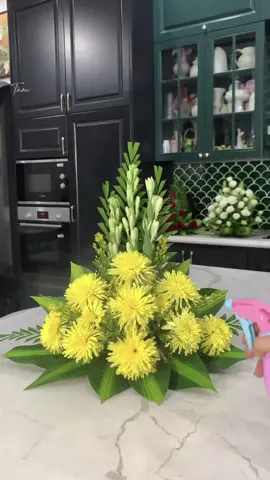 Hướng dẫn cắm hoa dâng ban thờ Phật đẹp tại nhà 🌷🤍 #huongdancamhoatainha #nghethuatcamhoa #xuhuong #viral 