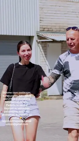 Siūlome savo paslaugas, kurios padės Jums gauti vairuotojo pažymėjimą nelaikant egzamino. Padedame saugiai išspręsti su vairuotojo pažymėjimu susijusias problemas. Susisiekite su mumis 👉 registravimopaslaugavairuotojo@gmail.com#lituania 