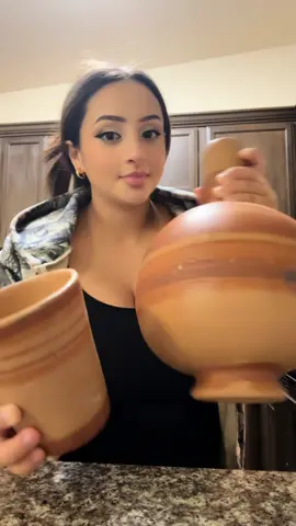 curing my jarro de barro #jarrodebarro #cantaritodebarro #mexico🇲🇽 #pregnantlife 