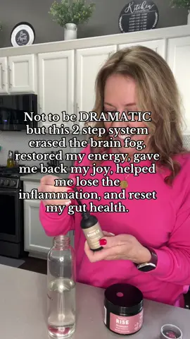I'm just telling the truth! If you feel like your body is constantly running on fumes and fighting you on every level, you are not alone.  This is my secret weapon, the two-step system that acts as a simple, delicious addition to your health journey for energy, clarity, and total body support. It works! Ready for your own dramatic transformation?  Comment DUO for more info and a coupon! #teamterryketo #teamterryliving #hormonebalance #perimenopause #brainfog 