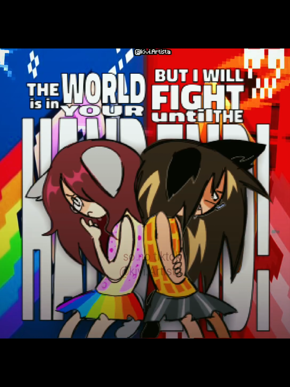 ANGEL OF DARKNESS 😭😭💥💥💯💯 #nyancat #tacnyan #animation #lyric #2015 