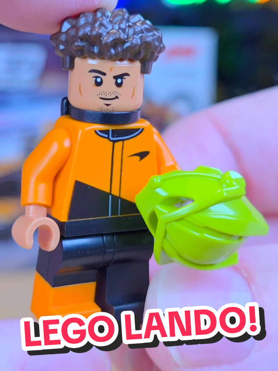 This F1 LEGO Minifigure Needed A MAJOR Upgrade! #lego #f1 #formula1 #landonorris 