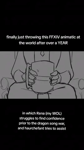 this is really just for my FFXIV and storyboarding folk, but thanks for watching if ya do!! this was concepted for my portfolio ages ago and I feel I've made better since then, and have better planned, but I look at this sequence fondly both for my love of FFXIV and the stories I want to share from this world, and as a learning experience!  #ffxiv #storyboard #finalfantasy14 #animatic #fyp