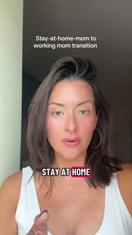 This transition was hard too! #stayathomemom #sahm #workingmom #mentalload #motherhood 