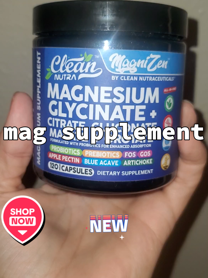 @Clean Nutra Magnesium Supplement to help support health on your wellness journey. #healing #healthy #supplements #wellness #recovery *Not medical advise or making medical claims. Results may vary. On sale below! 