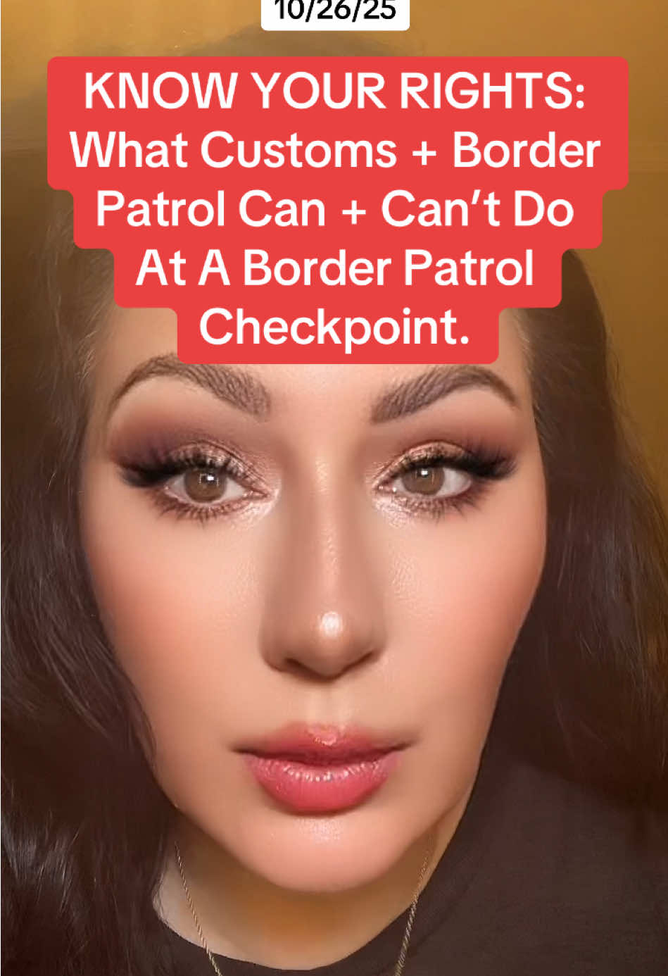 Do you know what to do at a Border Patrol Checkpoint? #fyp #borderpatrol #border #rights #knowyourrights 