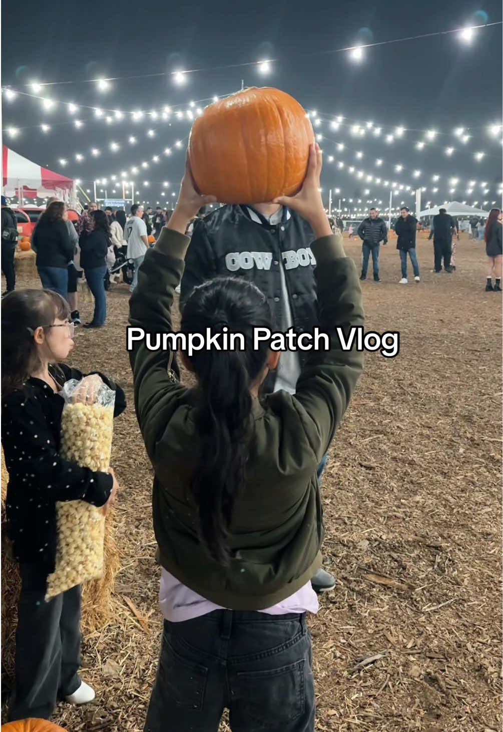 We tired the pumpkin head trend but I think our pumpkin was too big 🤭😆🎃🫶🏼 #punpkinseason #pumpkinpatch #fallactivities #fallfamilyfun 