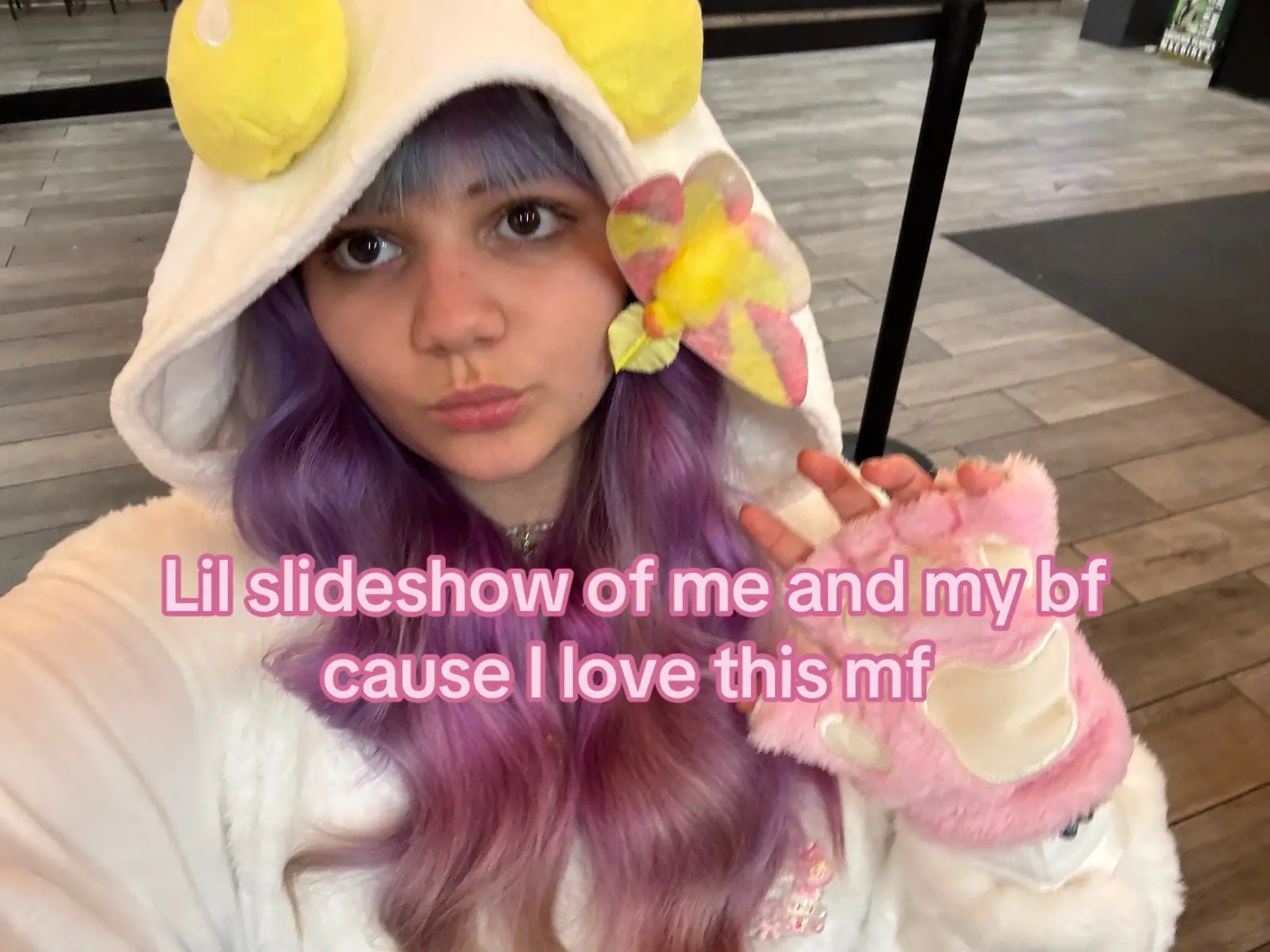 That’s my cutiieeee hehehe :3 #cutecore🎀🦴🍮🐾 #boyfriend #fyp #moth #zoo 