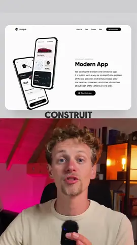 Construis ton site web complet avec une simple conversation avec l’IA 🤖 Commente WEB et je t’envoie le lien 🔗  #ia #web #siteweb #appbuilder 