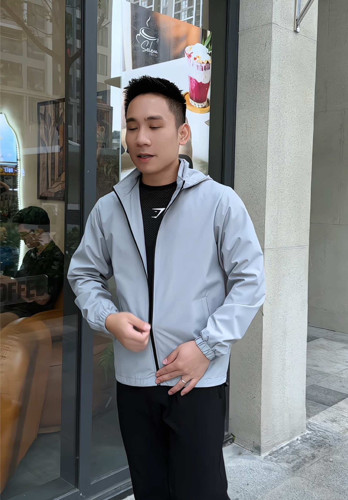 Áo khoác gió cao cấp Mentoris#Taithethao 