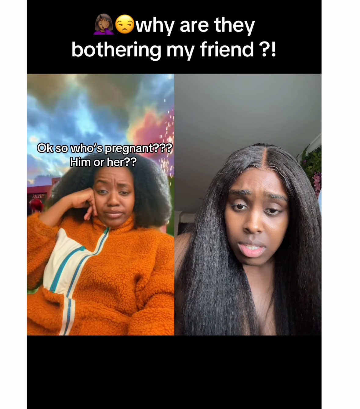 #duet with @ChocDrop🔱 why yall bothering my friend ?! It was an honest question. #genderreveal #itsagirl #itoldyouso 