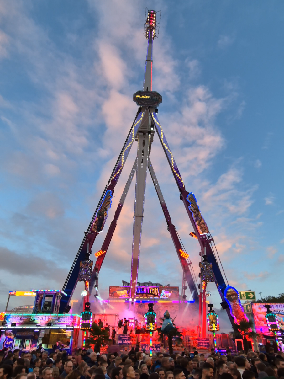 Evolution 65m Offride Bremer Freimarkt 🎡🇩🇪 #kirmes #funfair #adrenaline #fyp #freizeitparkaktuell 