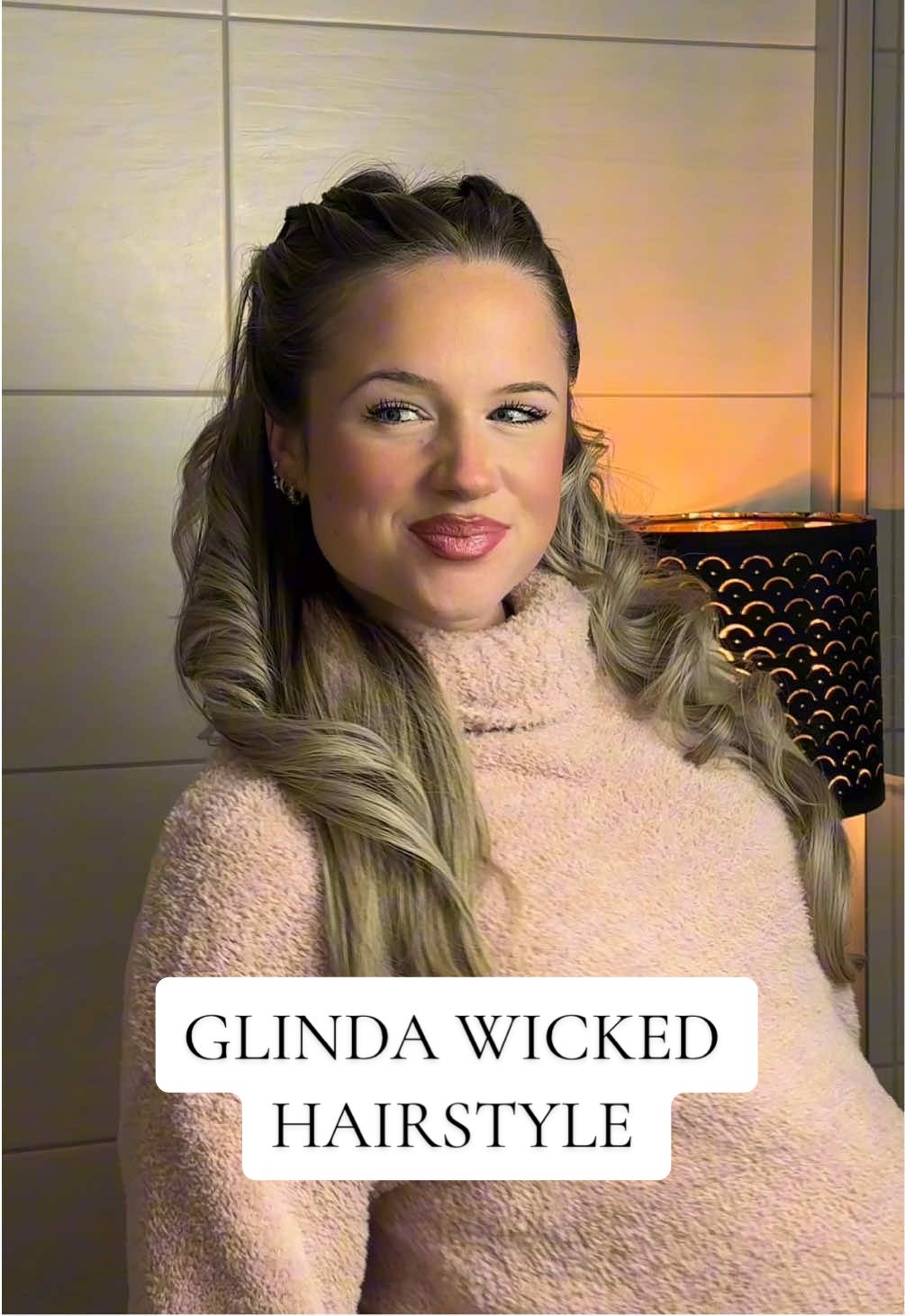 filmed this with braxton hicks so ignore the fact that i look rough… ANYWAYS GLINDA COSTUME🩷✨ #glinda #wicked #arianagrande #galinda #halloweencostume 
