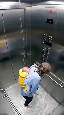 She Was Trapped With Her Baby.. Then Water Rose 😨#help #emotional #kindness  #sora2 #ai