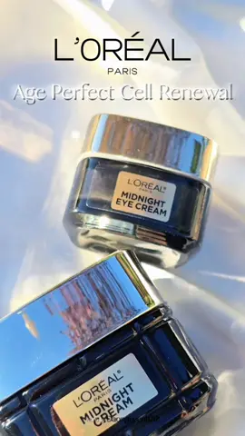 Okay, I wasn’t expecting to love these this much 👀 The L’Oréal Paris Midnight Face Cream and Eye Cream feel so luxe — but they’re from the drugstore?! They’re packed with antioxidants and vitamin E, super hydrating, and make my skin look so fresh in the morning 💫 Even my mom tried them once… and now they’re officially hers 😂 @L’Oréal Paris @loréal paris usa  #giftedByLOrealParis #LorealParis #AgePerfect #MidnightCream #MidnightEyeCream 