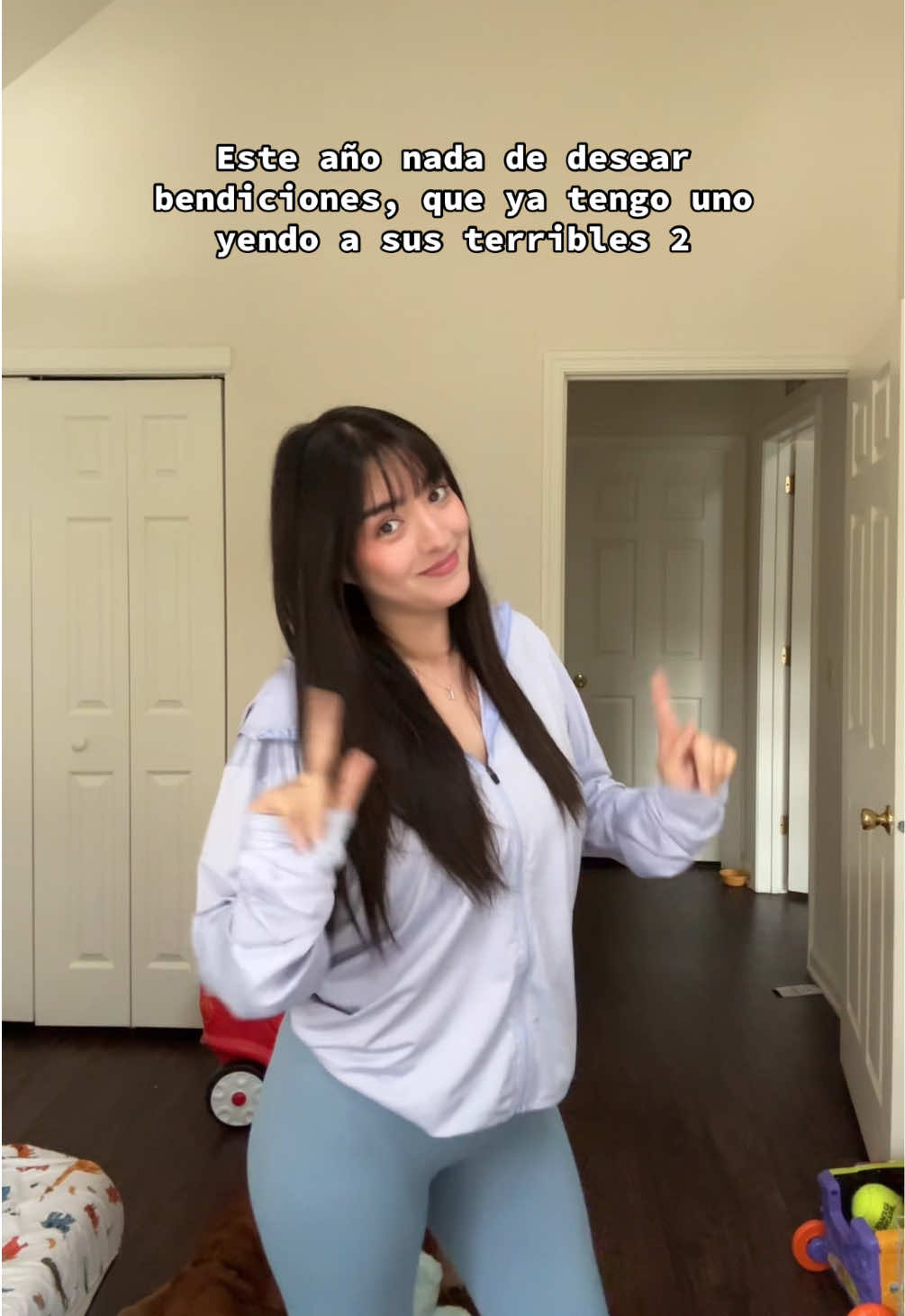 La última vez que me las desearon nació Maxi 😅😂 #contenido #humor #navidad #bendiciones #belenparada 