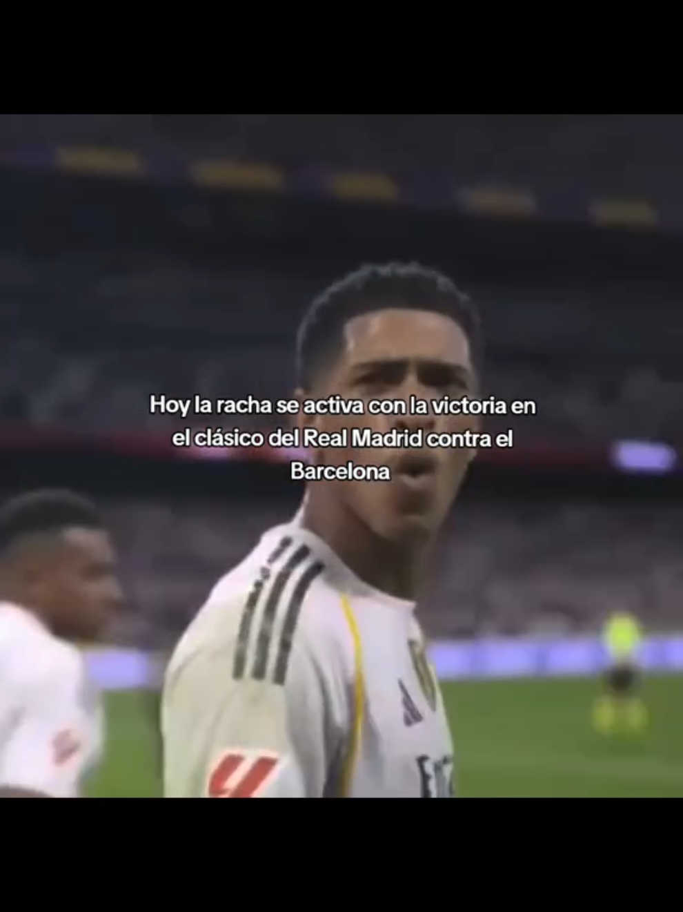 Victoria del Real Madrid en el clásico para la racha 🤍🔥 #realmadrid #mbappe #bellingham #racha #halamadrid 