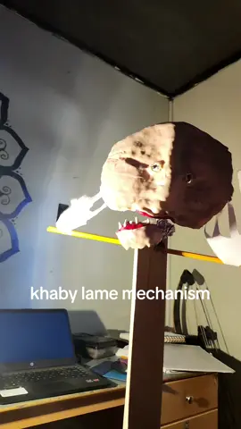 khaby lame mechanism. don't mind that it is wight I didn't have enough black clay