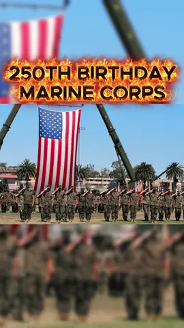 Celebrating 250 years of unwavering dedication, sacrifice, and honor. US🎖️ The U.S. Marine Corps has stood as a symbol of strength and resilience, defending freedom with unmatched courage. ⚔️🌍 